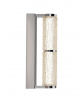 Kinkiet chromowany dekoracyjny LED 14W podłużny 31cm designerski nowoczesny Maxlight LOVE W0422 